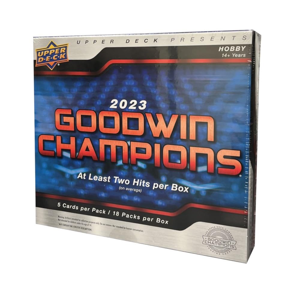 Amazon.com: 2023 Upper Deck Goodwin Champions Hobby Box