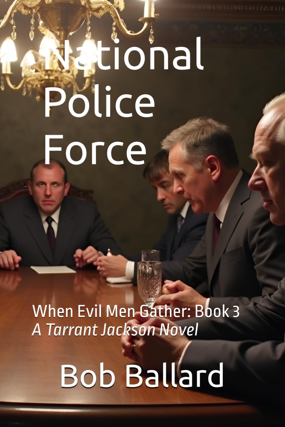 National Police Force: When Evil Men Gather: Book 3. Our hero fights corrupt politicians and angry mobsters that seek to seize complete control of the judicial system in the United States.