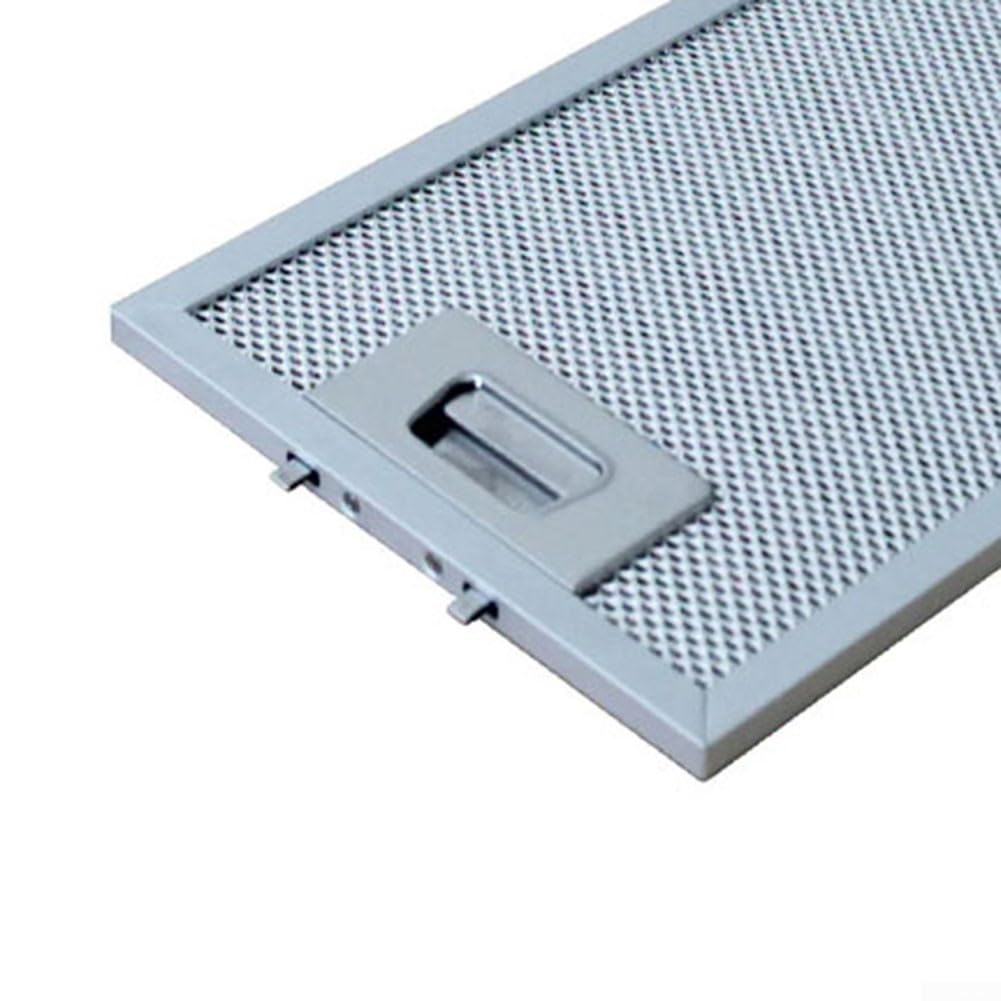 Filtro de campana de ventilación de aluminio de 5 capas para extractor de cocina Orbegozo, filtro de trampa de grasa de malla de aluminio de 204 x 490 mm, repuesto de escape de cocina, ventilación de