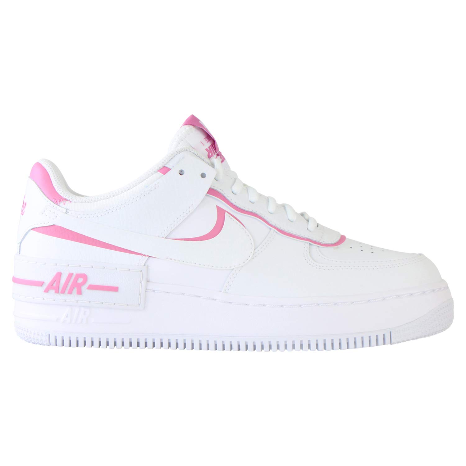 NIKE Damskie buty do koszykówki W Af1 Shadow, biały, 37.5 EU