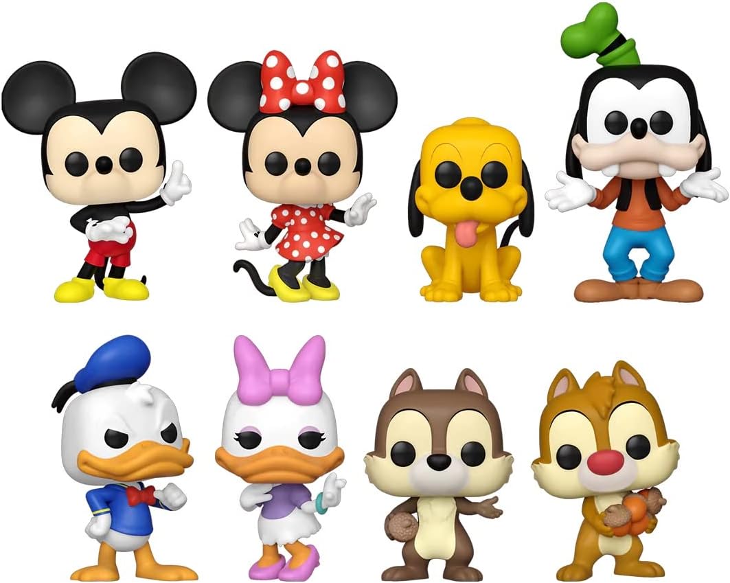 Funko Pop! Disney: Mickey & Friends 8-Pack Shop Exclusive