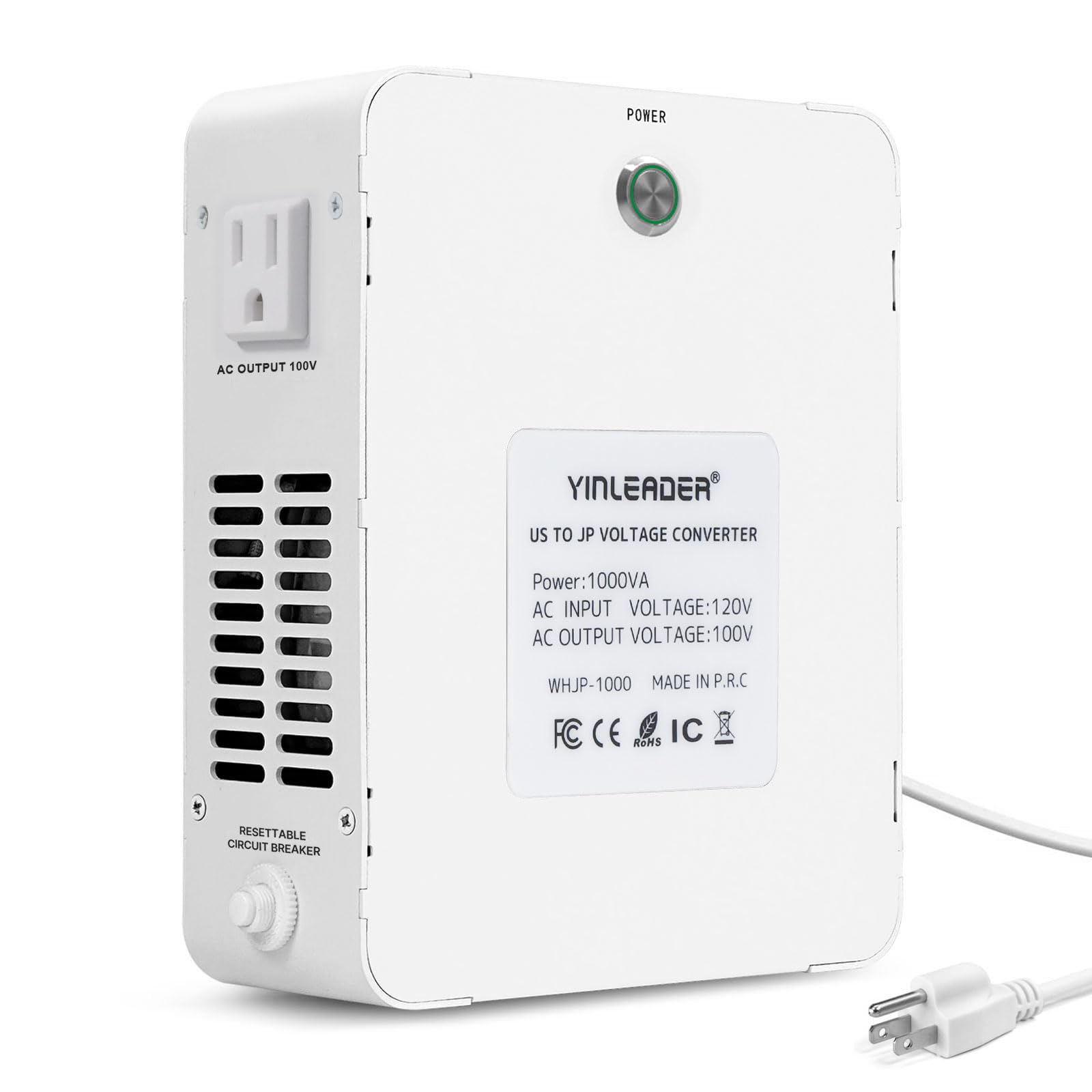 Photo 1 of Yinleader 1000W Step Down Voltage Transformer