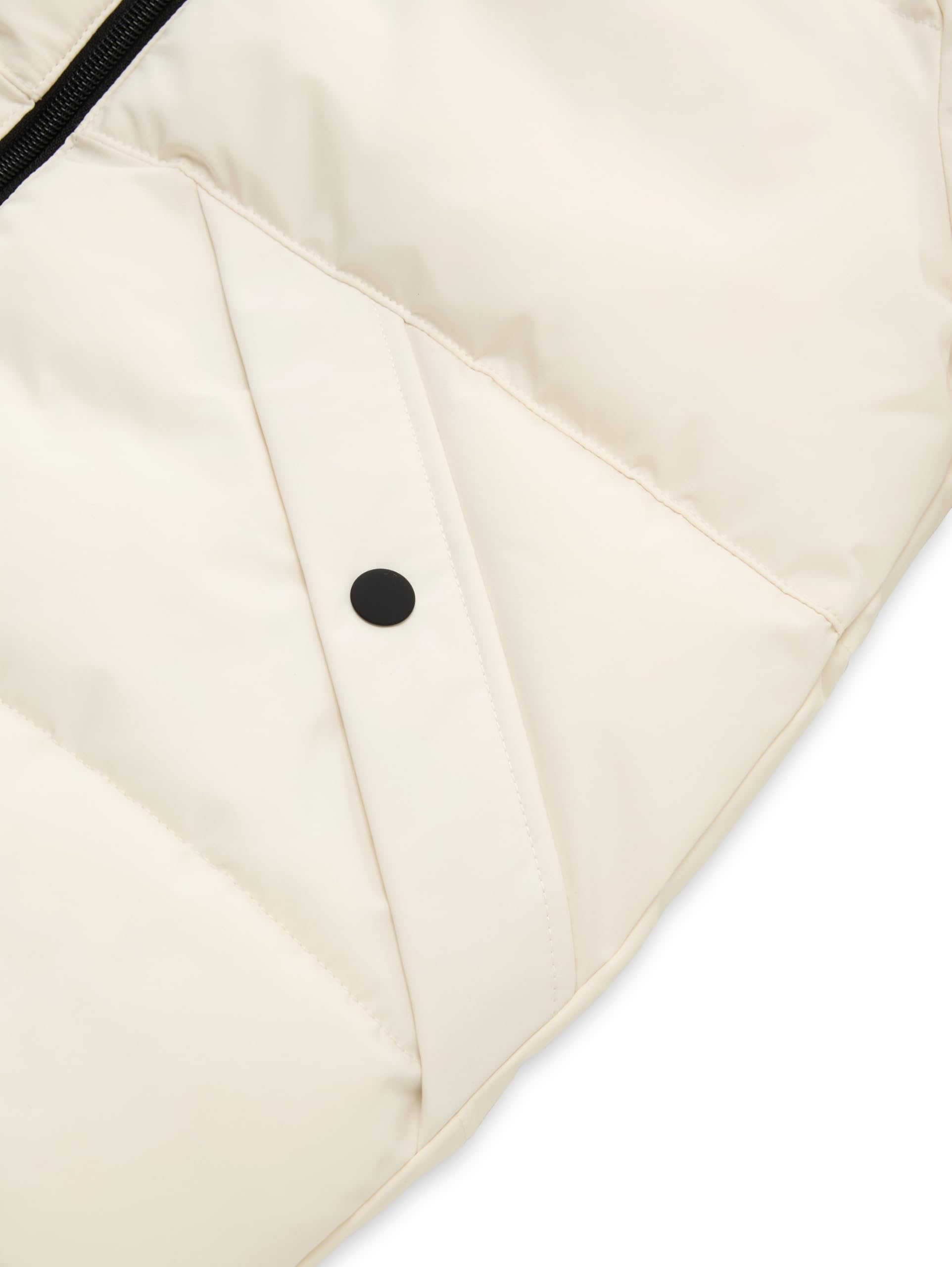 TOM TAILOR Mädchen 1047567 Kinder Puffer-Jacke mit abnehmbarer Kapuze