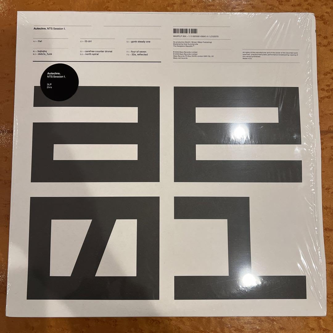 Autechre NTS Sessions. CD BOX オウテカ アルバム