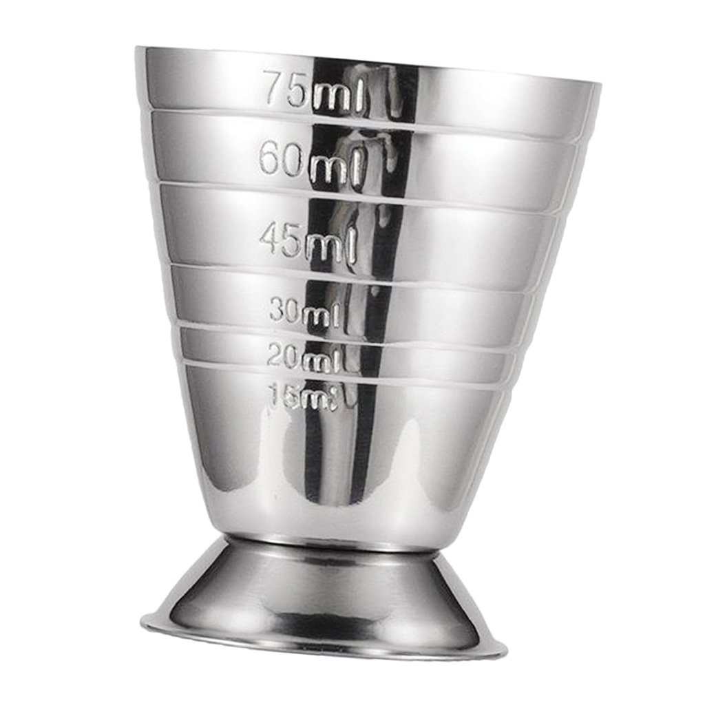 Dosatore Per Cocktail In Acciaio Inox 304, 75ml, Con Scale In ML/OZ/TBSP, Per Bar E Mixology - 5
