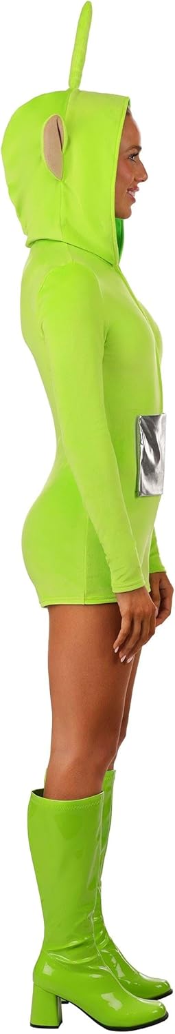 Women’s Teletubbies Romper Costumes - Tinky Winky, Dipsy, Laa-Laa & Po Teletubbies Halloween Costume Group Outfit - Image 5