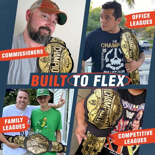 Image of TrophySmack World Heavyweight Fantasy Football Championship Belt