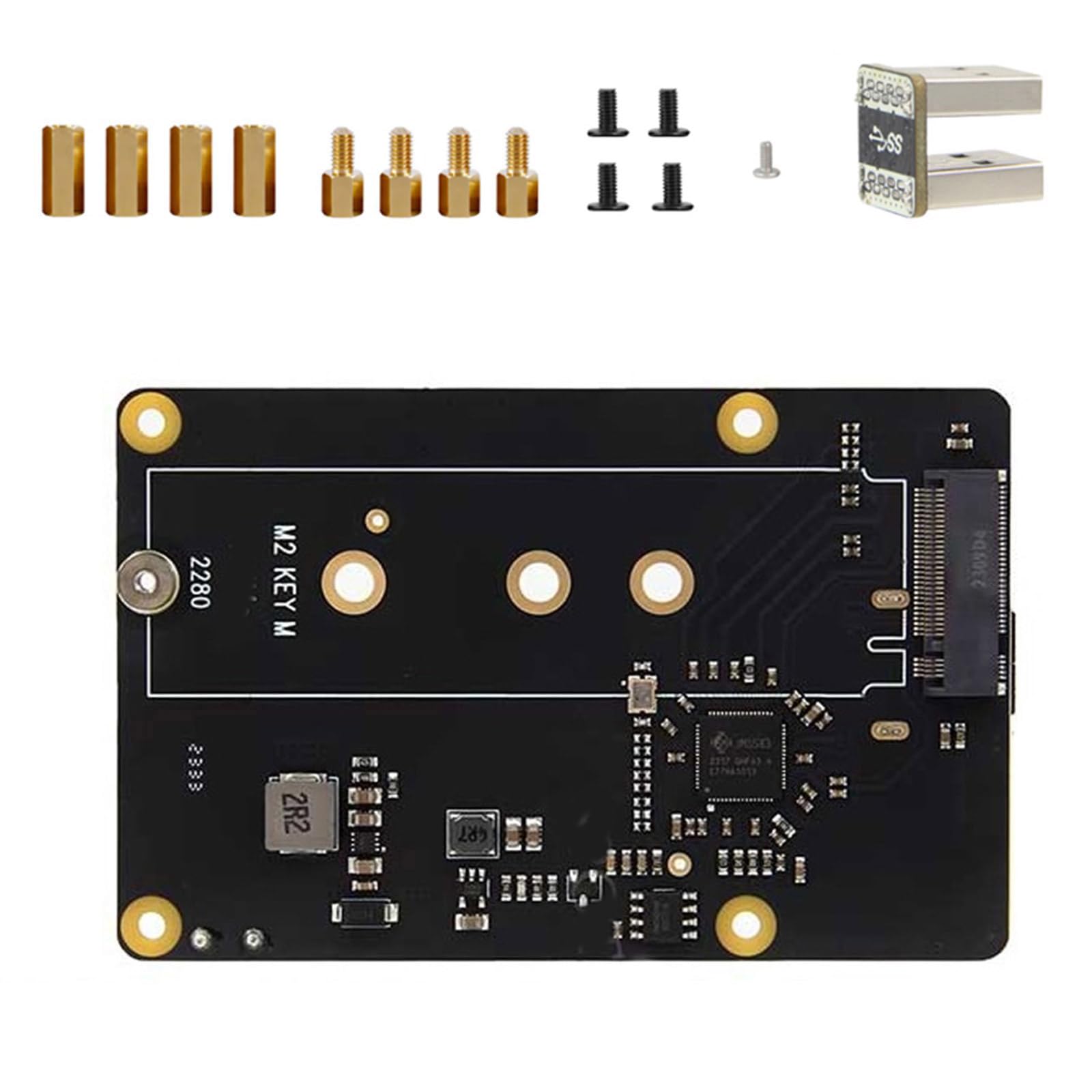 XuQiZZpp X872 USB3.0 To NVMe Disk Expansion Module Fast Boot And Data Transfer For Computer Storage Upgrades