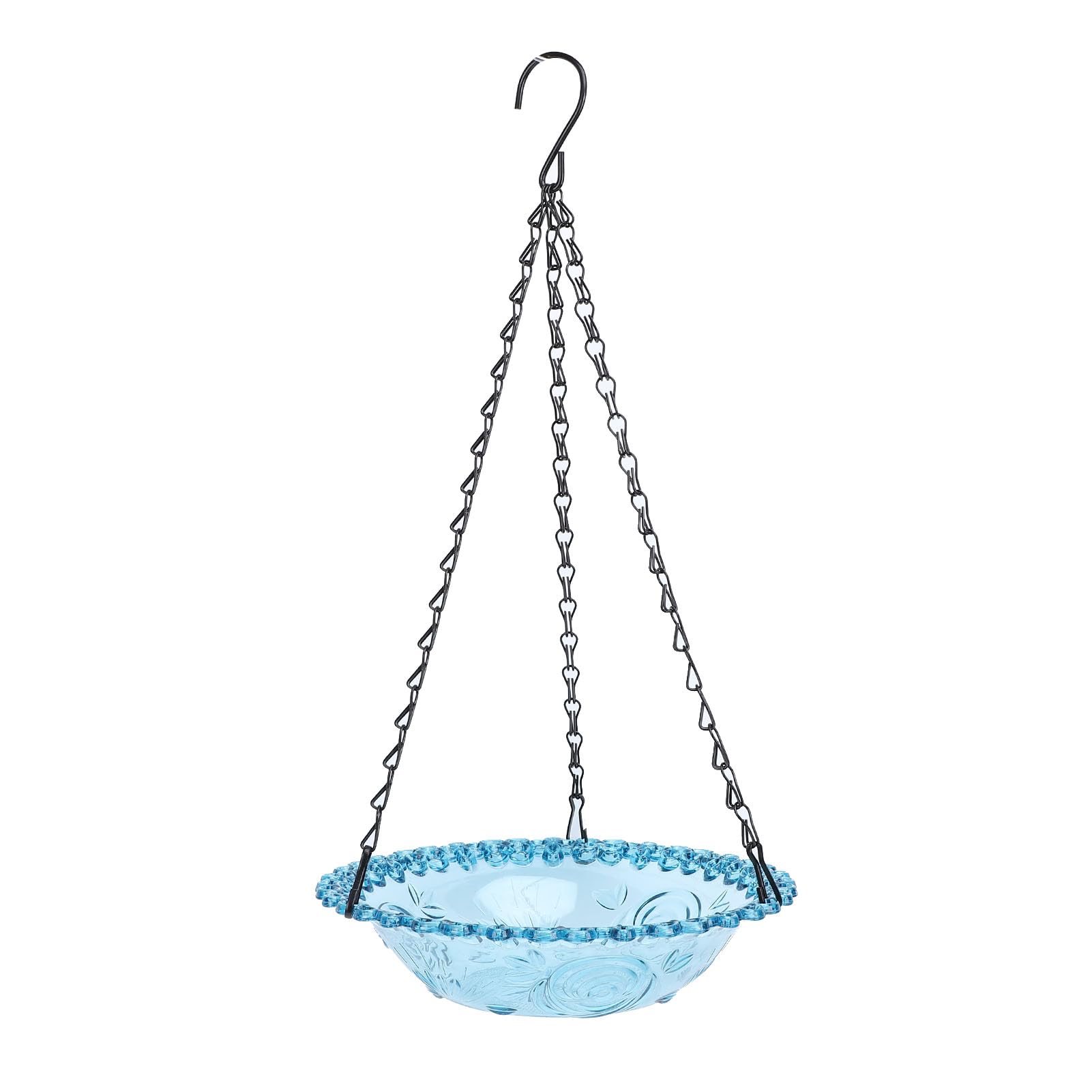 Solar Bird Bath Fontanna wisząca plastikowa hummingbird wodna fontanna zasilana energią słoneczną ogrodową ogród dekoracje trawnikowe