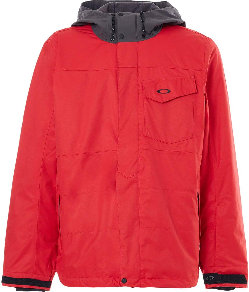 Oakley Division 10k BZI Men's Snowmobile Jackets - Red Line/Small