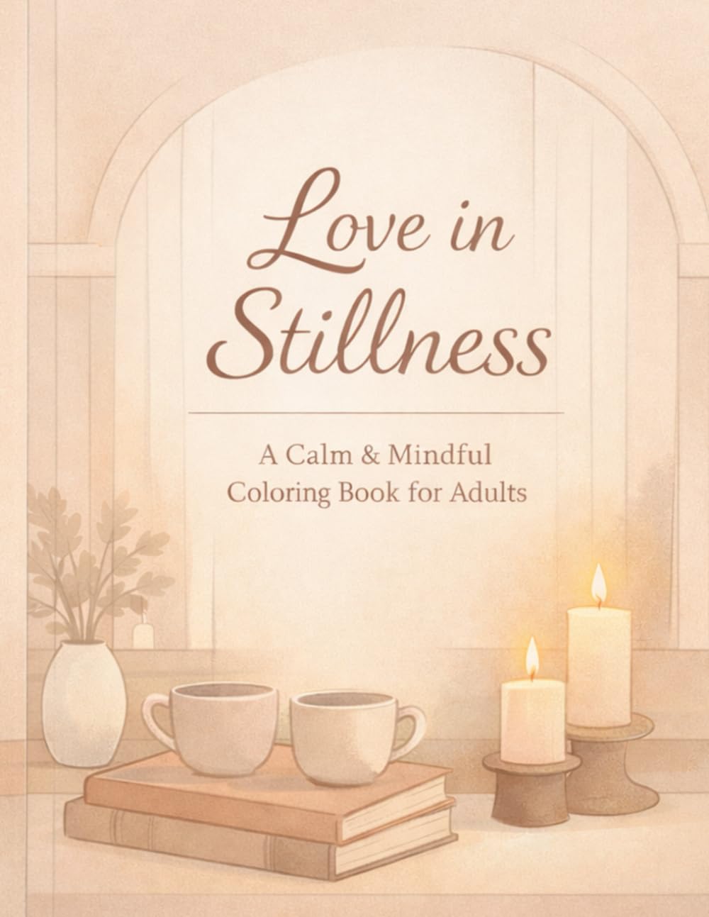 A Calm & Mindful Coloring Book for Adults: Quiet moments, gentle interiors, and symbolic love designed to calm your mind and slow your breath (Quiet Love Coloring Series)
