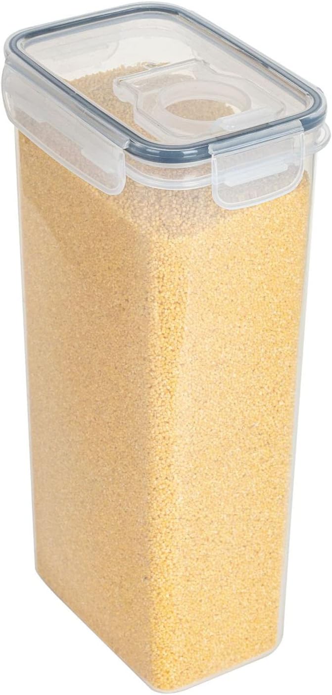 Food Storage Containers, 5 Size Single Airtight Clear Storage Containers, Vacuum