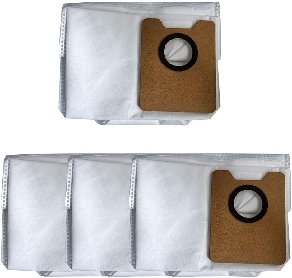 Replacement Bags for Y1 PRO / Y1 for PRO Plus Robot Vacuum Cleaner, High Capacity -Layer Filtration Dust Bags, Non-Woven Fabric, 4-Pack(4 Pack)