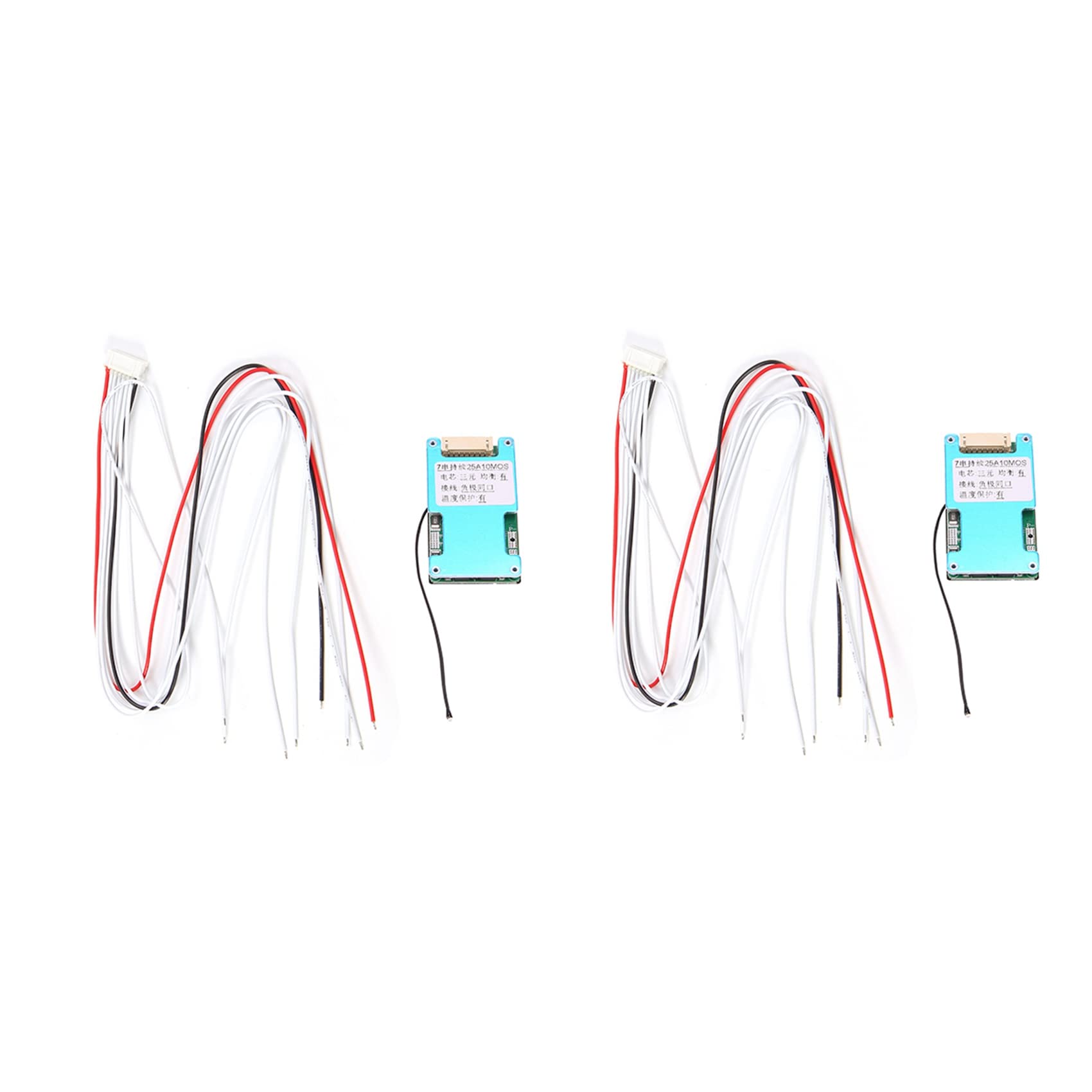 Jnchdghwa As Shown 2X 7S 24V Lithium Battery Protection Board 18650 Balancer Power Bank Charging For Motorcycle Scooter(25A)