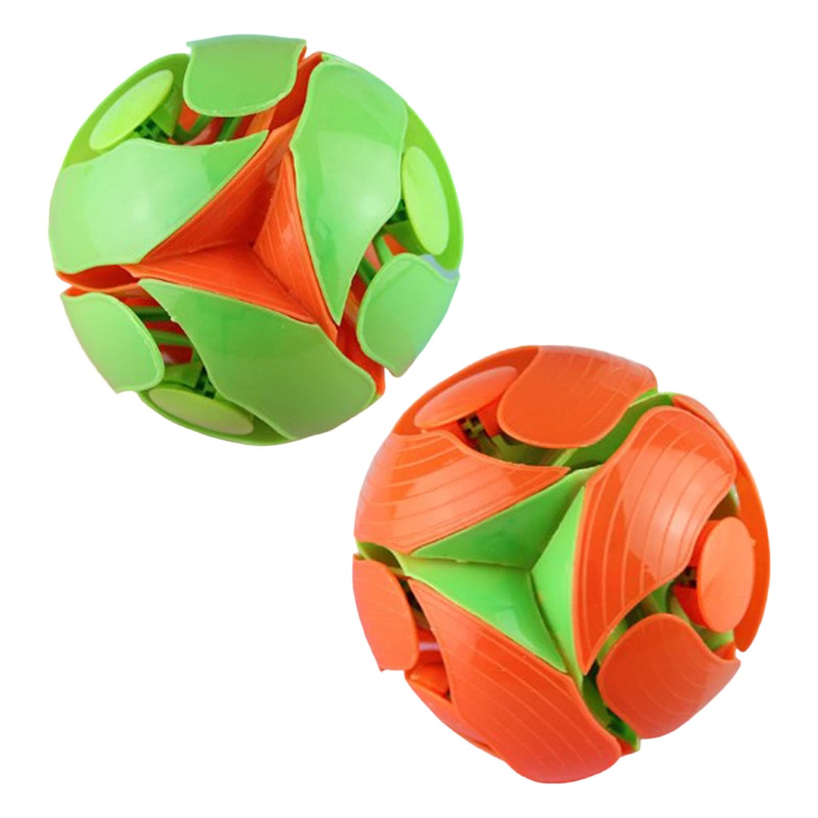 Generic Building Magnets Hand Color Changing Stress Reliever Toys For Yoga Color Changing Color Flipping Party Toys Baby Manipulative (B, 8X8X9CM)