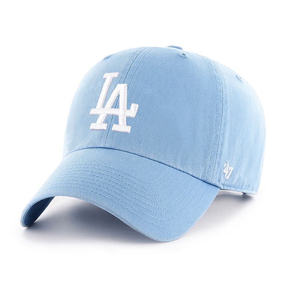 '47 Boston Red Sox White MLB Clean Up Cap, Columbia Blue, One Size โ image 1