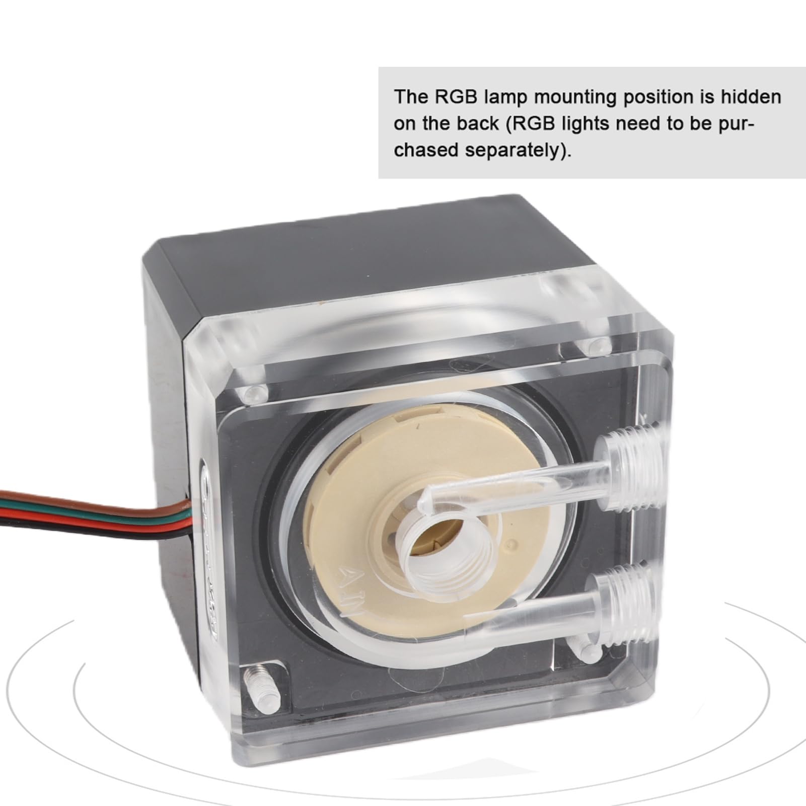 lyrlody Bomba de Agua para PC Refrigeración 800L/H 4m Control PWM
