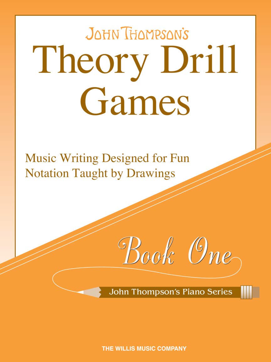 Theory Drill Games Set 1: Early Elementary Level (John Thompson's Piano Series) Paperback – November 1, 2005