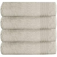 GC GAVENO CAVAILIA XXL Badetuch Set - 4er Pack ägyptische Baumwolle, Super Saugfähig & Schnell Trocknend, Anthrazit