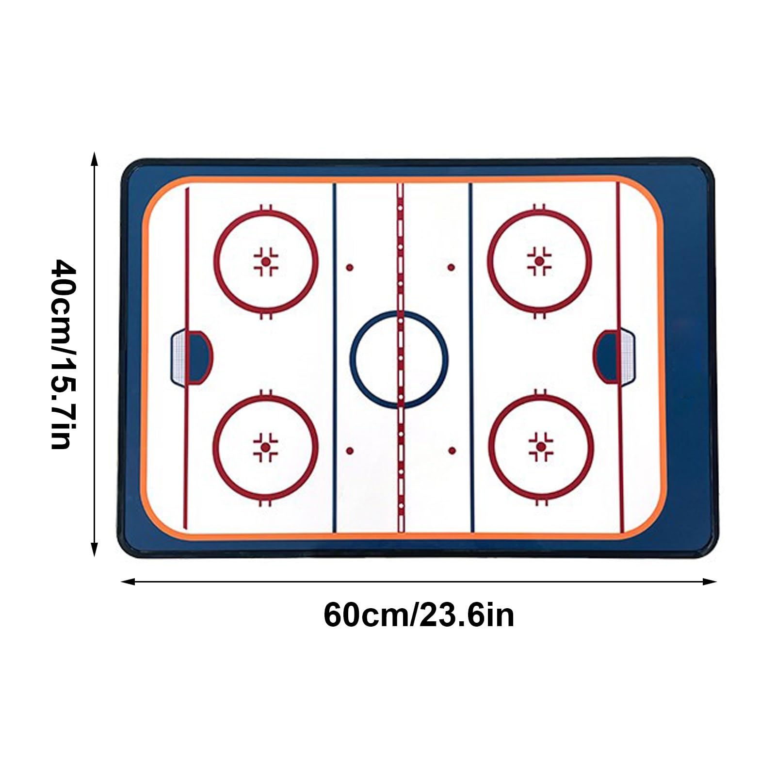 Pizarra Táctica de Hockey Sobre Hielo para Entrenadores