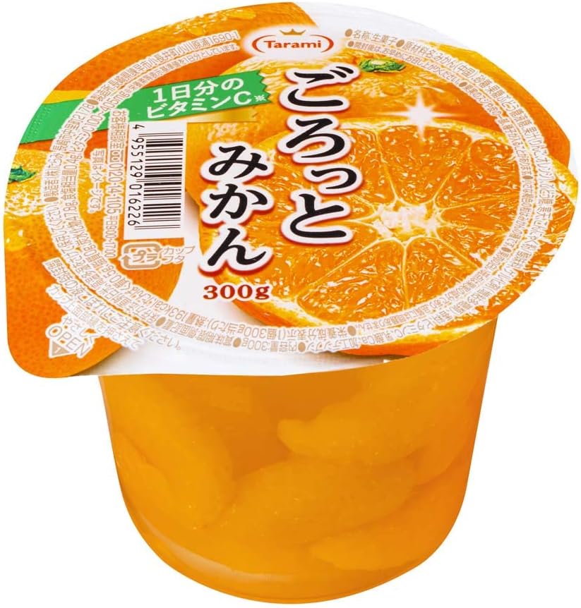 Amazon たらみ ごろっと みかん 300g 6個 たらみ ゼリー 通販 Amazon たらみ ごろっと みかん 300g 6個 たらみ ゼリー 通販