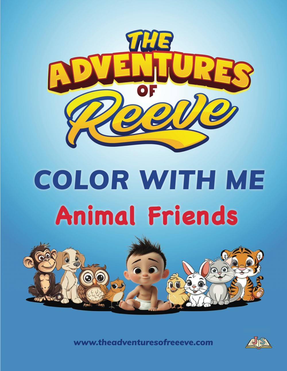 Sponsored Ad - The Adventures of Reeve: Color With Me - Animal Friends (The Adventures of Reeve: Color With Me - An Engaging and Fun Coloring Book series for Kids Ages 1-3)