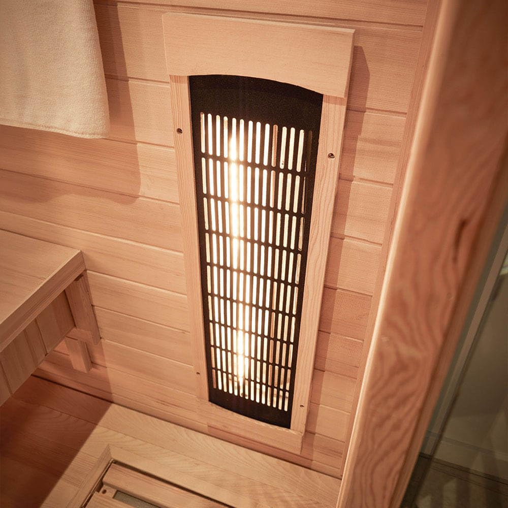 Home Deluxe sauna a infrarossi REDSUN M Deluxe 120x105x190 cm 2 persone cabina