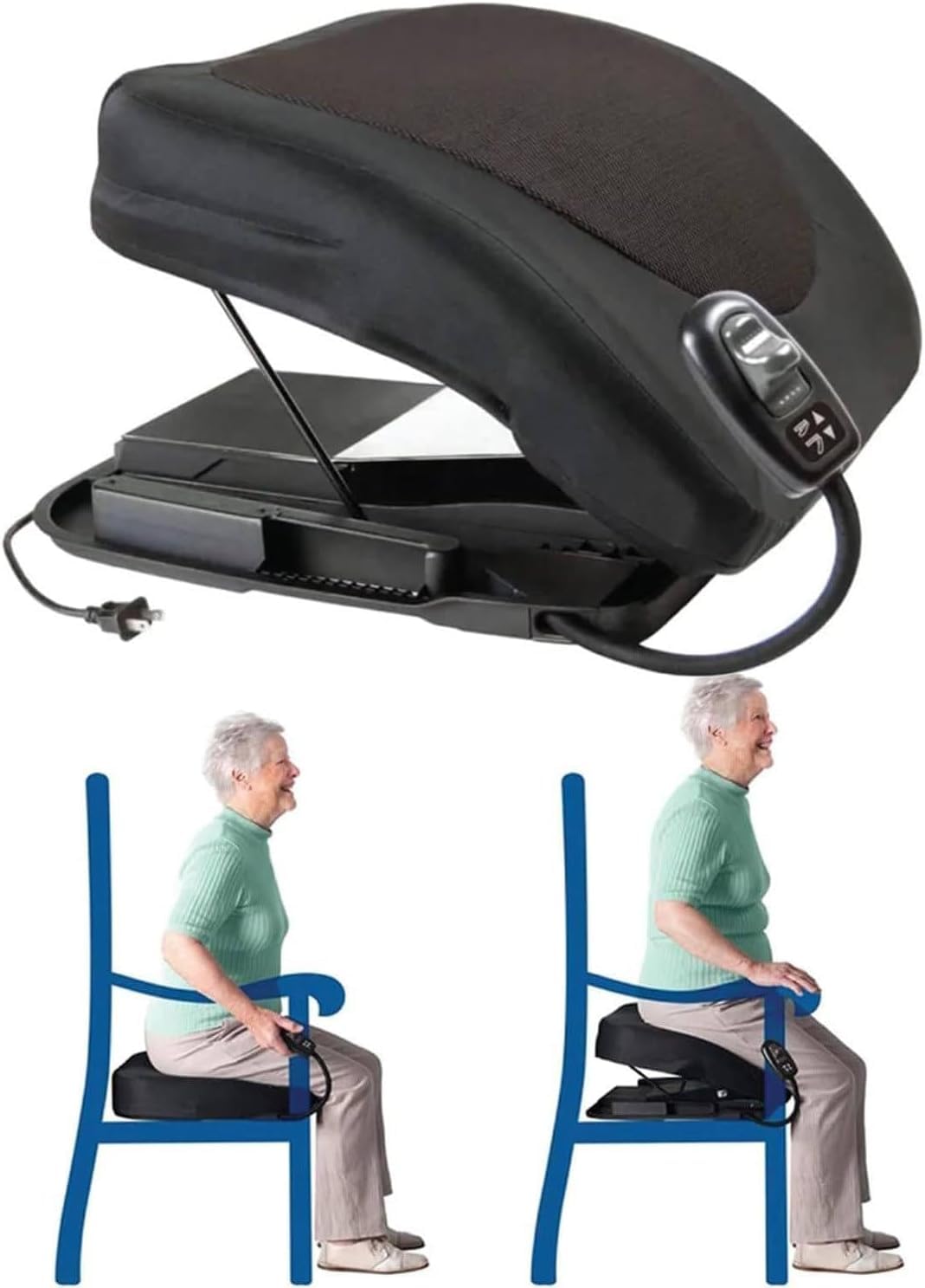 Coussin d’assistance de siège électrique 280 LB aide à la mobilité