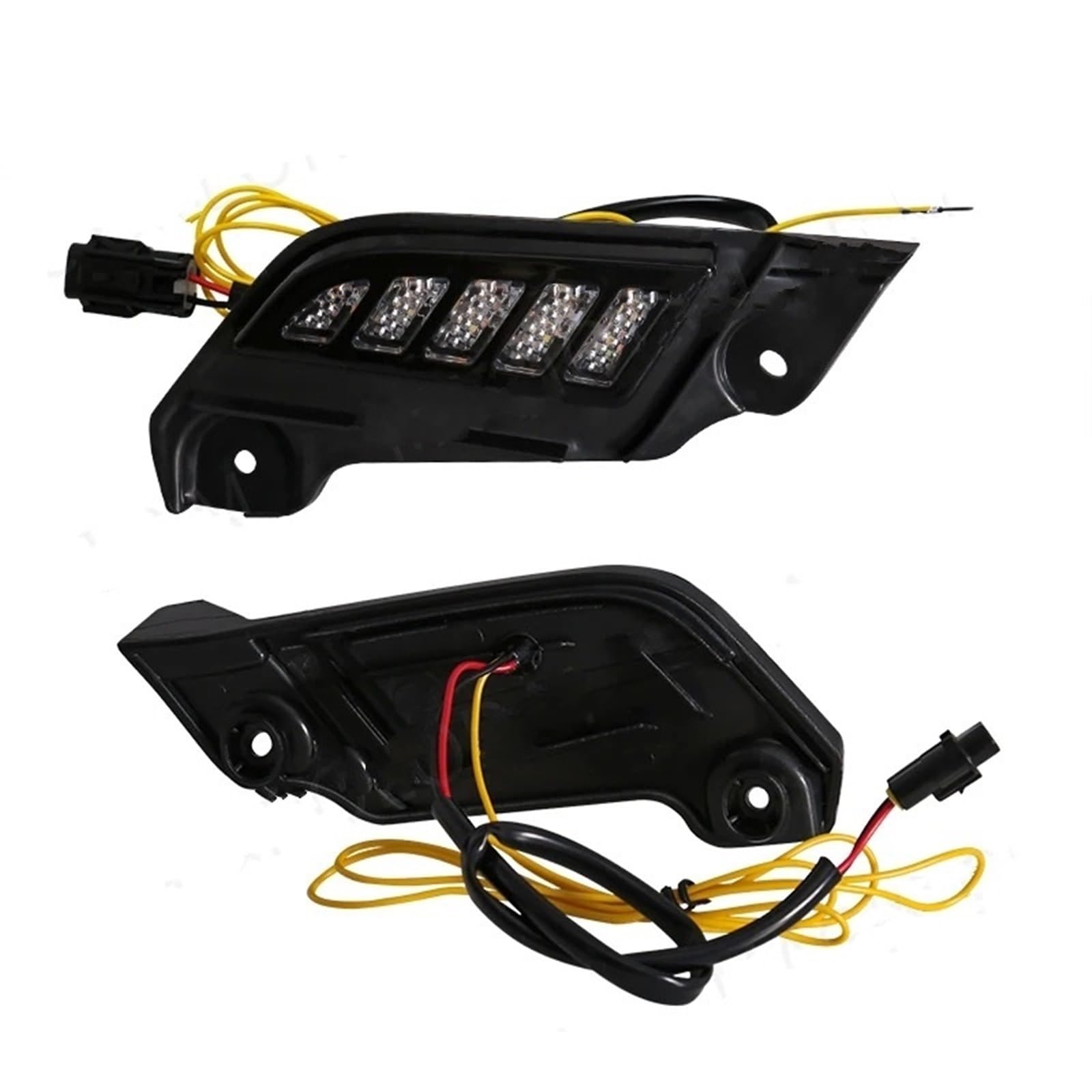 Gruppo Ottico Anteriore Luci Diurne A LED DRL Per Auto Da 12 V Bianche Indicatori Di Direzione Gialli Accessori Per Toyota Per Tacoma 2012 2013 2014 2015 Fari Auto