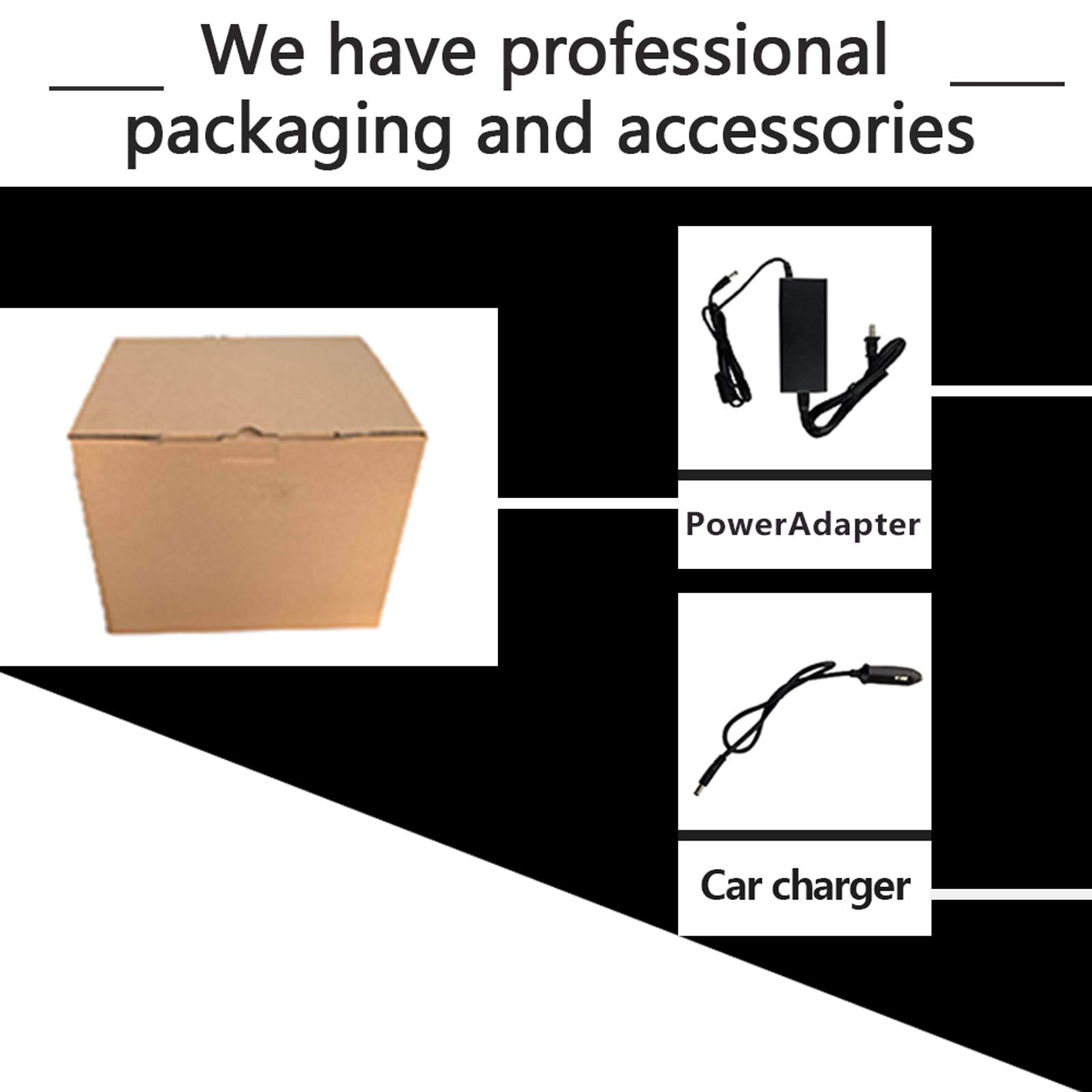 139200Mah 540Wh Power Station - Alimentatore di Emergenza Portatile di Backup con Torcia A LED per Campeggio, Casa, CPAP, Viaggi, All'aperto