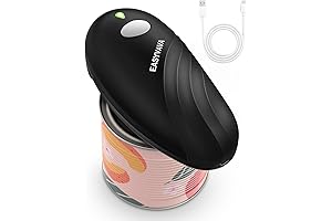 Rechargeable Cordless Electric Can Opener, Automatic Can Opener with 2000mAh Battery, One-Touch Operation for Seniors