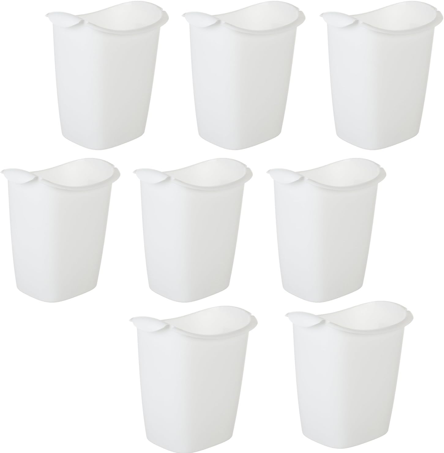 3.5-Gal. Recycle Bag Wastebasket [Set of 8]
