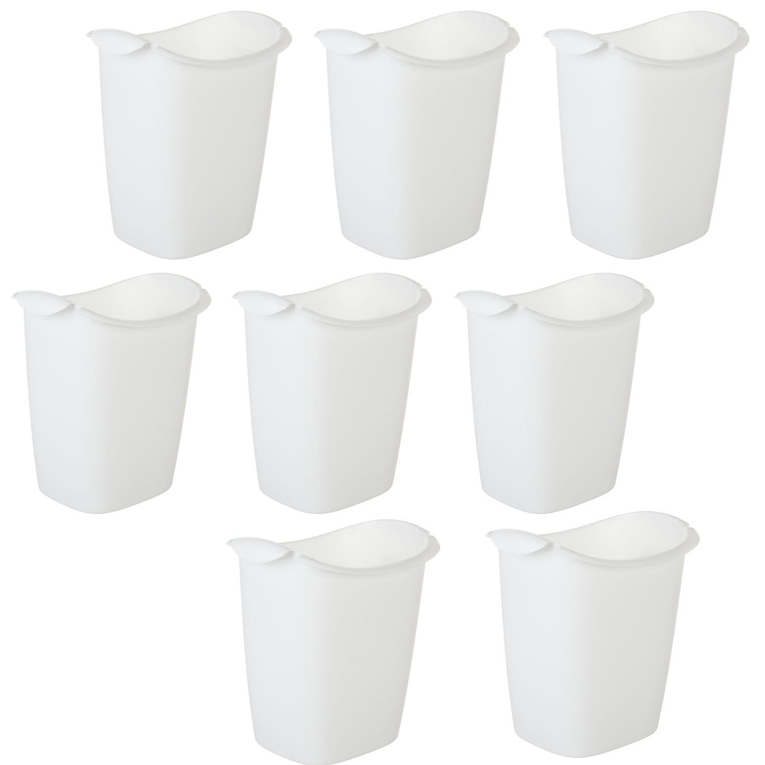 3.5-Gal. Recycle Bag Wastebasket [Set of 8]