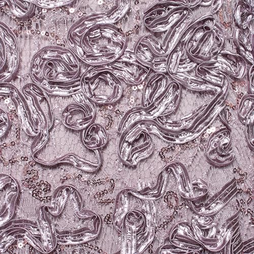 Alex Evenings Women's Short Knee Length Floral Embroidered Cocktail Sheath Gown, Wedding Guest, Party Dress3