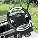 10L0L Golf Cart Steering Wheel Cover for Yamaha G29 & Club Car DS Precedent - 14