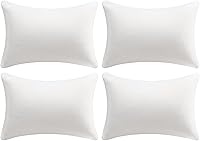 Vista 25 de AM AEROMAX 12 × 20 Inserto de almohada de espuma viscoelástica - Almohada rectangular de soporte lumbar para cojín decorativo, sofá, sillón, cama