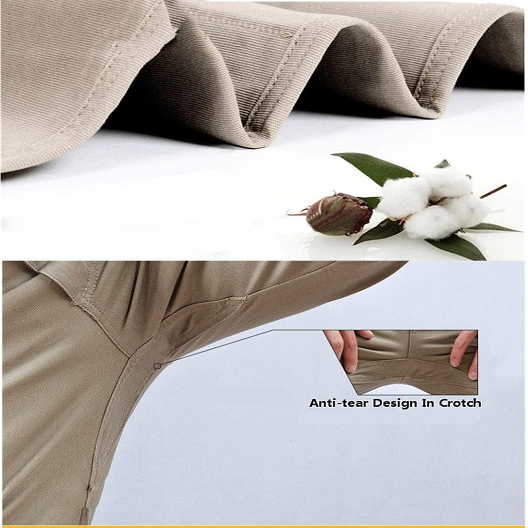 KEHAIOO Men Casual Tactical Pants, SWAT Combat Trousers, Army Military Pants, Outdoors Cargo Cotton Trousers