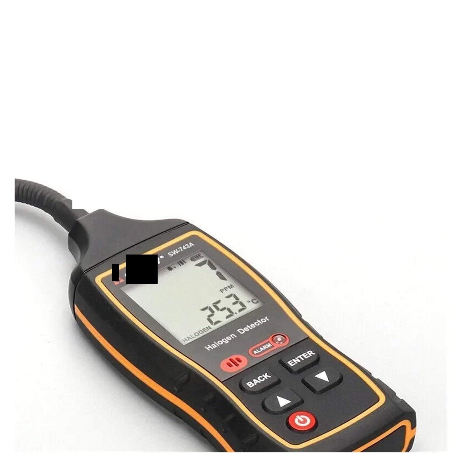 Detektor gazu SW-743A Elektroniczny detektor wycieku czynnika chłodniczego klimatyzacji, gazu halogenowego do pracy i domu(SW-743A no box)