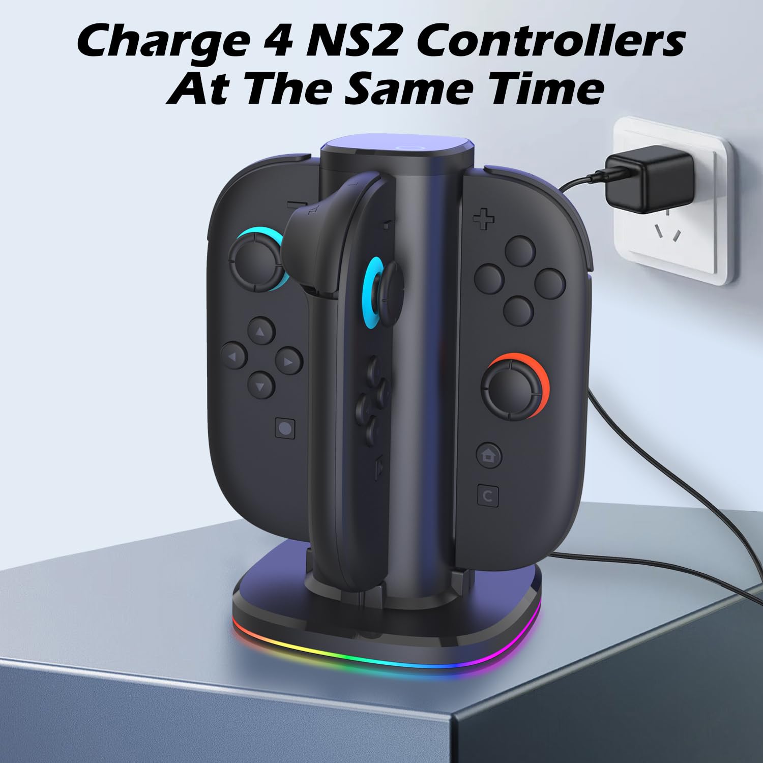 GMBACK Switch 2 Charging Dock Station for Nintendo Switch 2 JoyCons image 4