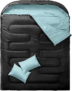 Compact Sleeping Bag Sleeping Bags For Adults MEREZA Double