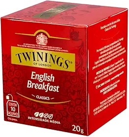 Chá Preto English Breakfast 20G - Caixa com 10 Unid