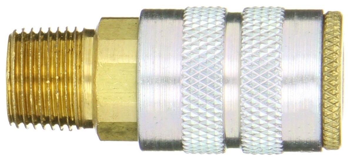 Dixon Valve 2FM3-B Brass Manual Industrial Interchange Pneumatic Fitting, Socket, 1/4