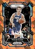 2023-24 PANINI PRIZM PRIZMS ORANGE ICE #258 MAC MCCLUNG MAGIC BASKETBALL OFFICIAL TRADING CARD OF NBA