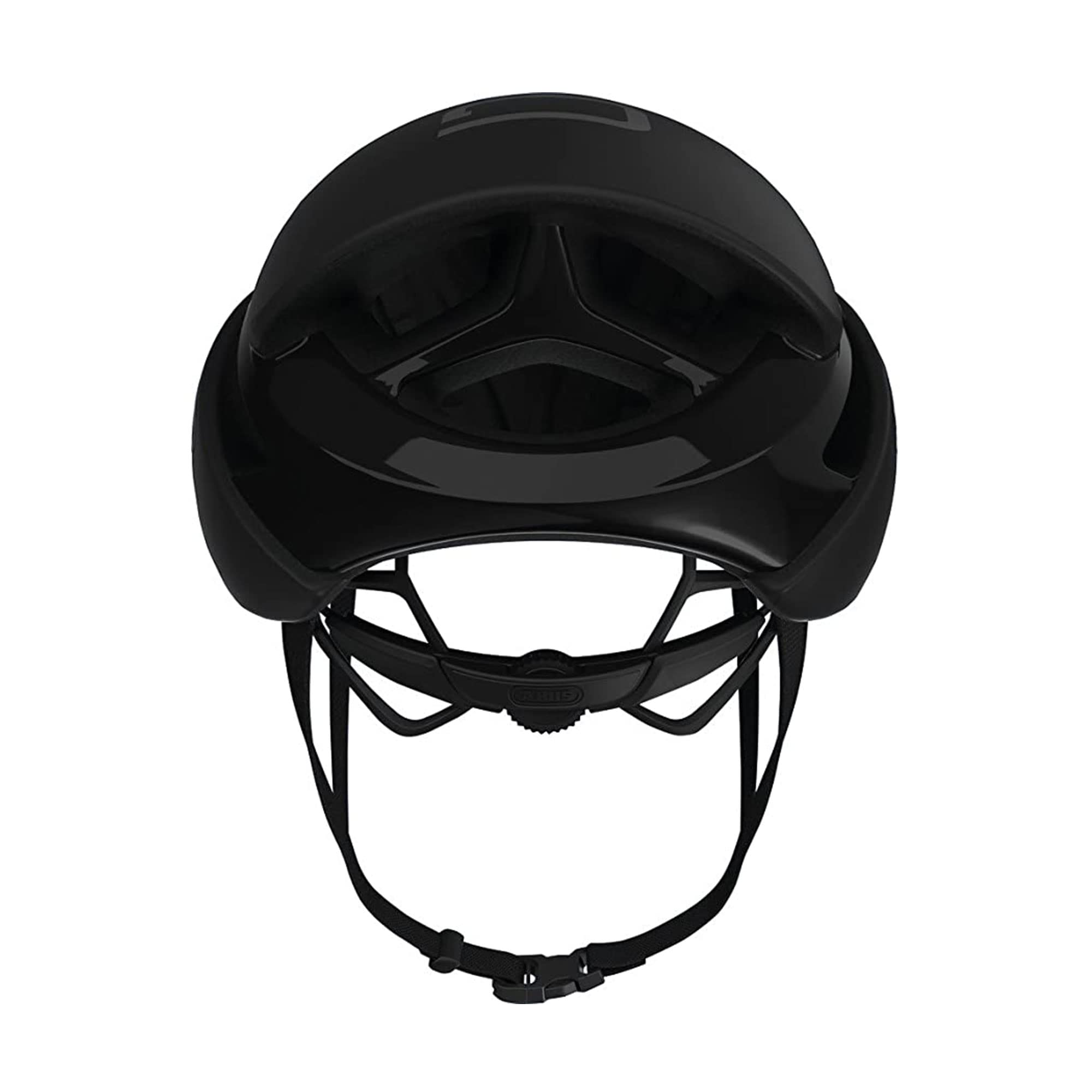 ABUS Unisex, Fahrradhelm, Velvet Black, L (59-62 cm) & Unisex – Erwachsene Helmtasche Helm Zubehör, Velvet Black, Universal