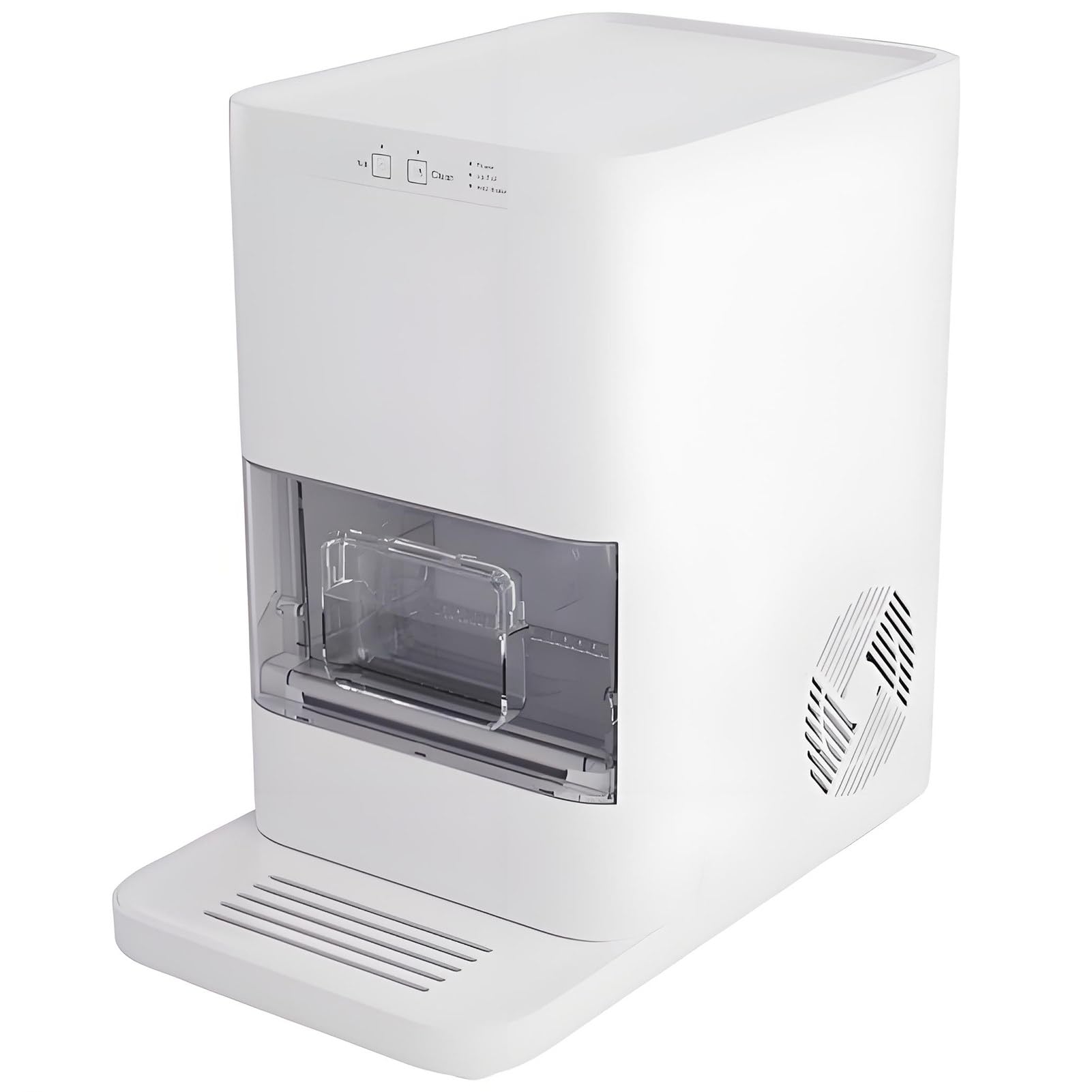 SHENGSHIYU Ice Cube Ball Makers 180W,Portable Ice Maker,Produces 2 Solid 50mm Large Ice Spheres per Cycle, Auto Self-Clean Function,Countertop Ice Ball Maker for Home & Commercial Use White