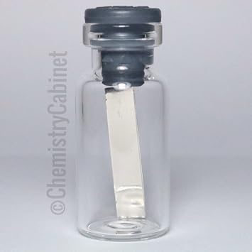 Palladium Metal Strip/Electrode 99.95% Pure Element 46 Pd Chemistry Sample - Science experiment - Chemistry kit - Periodic Table, Element Collection, Transition Metals