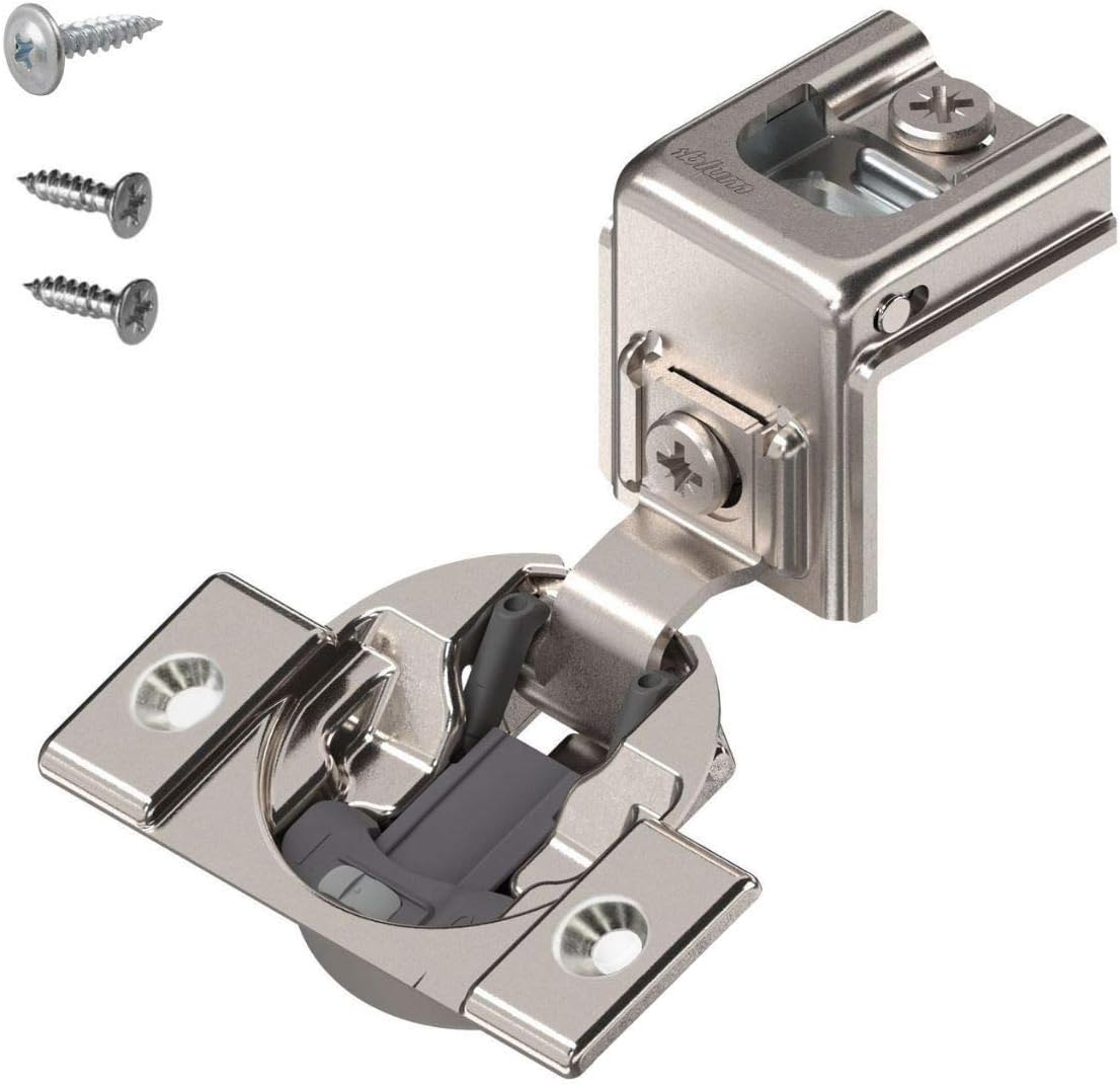 Blum 38C355B.20 Compact 38C Hinge 11/4'' Overlay,107 Degree Opening