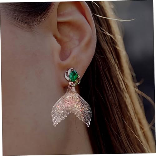 Miniatura 9 de TEHAUX 30 Pcs Mermaid Tail Hawaiian Decor Mermaid Theme Party Favors Mermaid Necklace Charms Adorable Pendants Mariposas Decorativas Para Pared