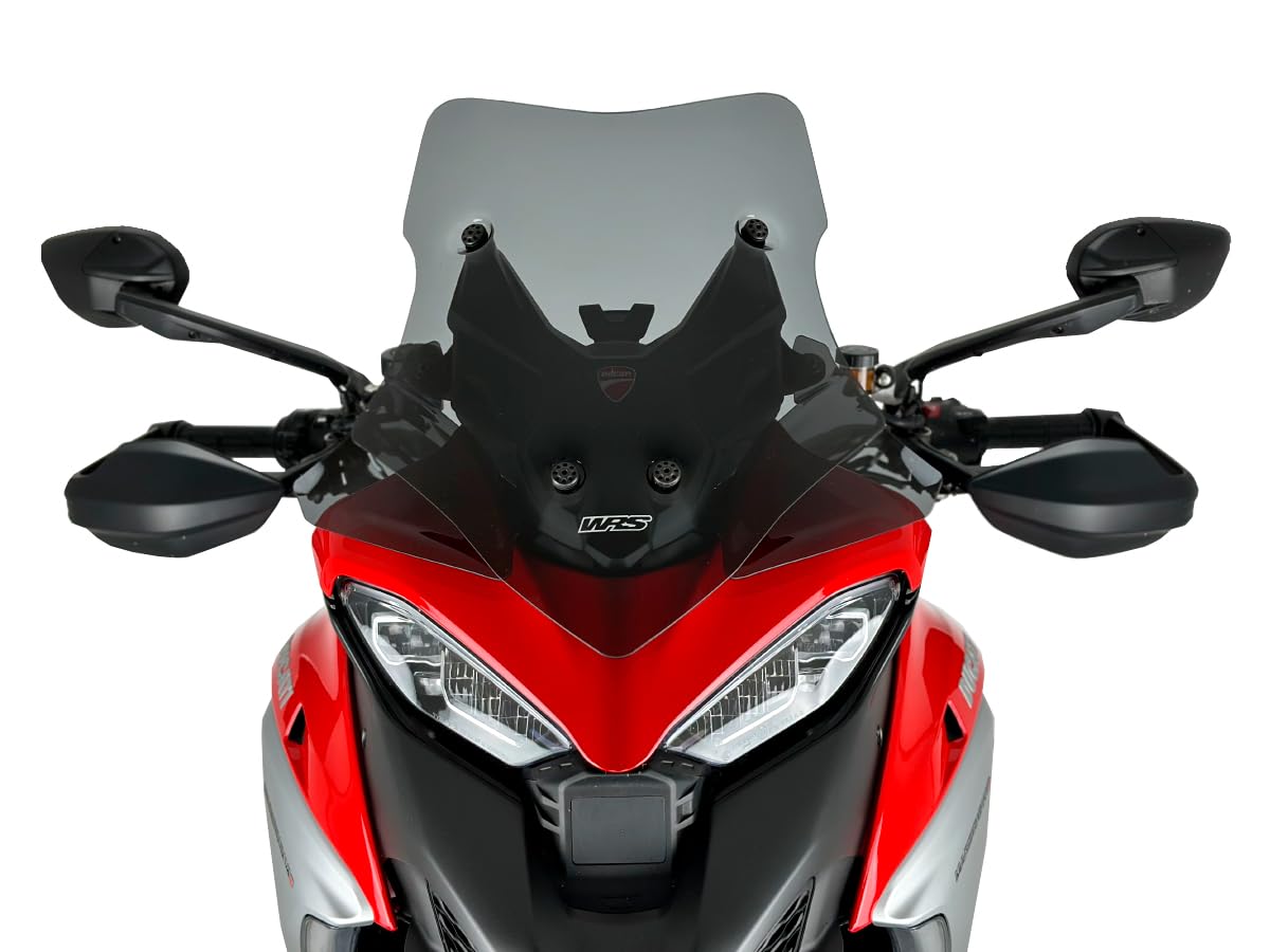 Cúpula estándar ahumada oscura WRS Multistrada V4 / S / Sport / Rally 2020-2025