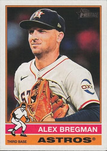 2025 Topps Heritage #391 Alex Bregman Astros Baseball Card